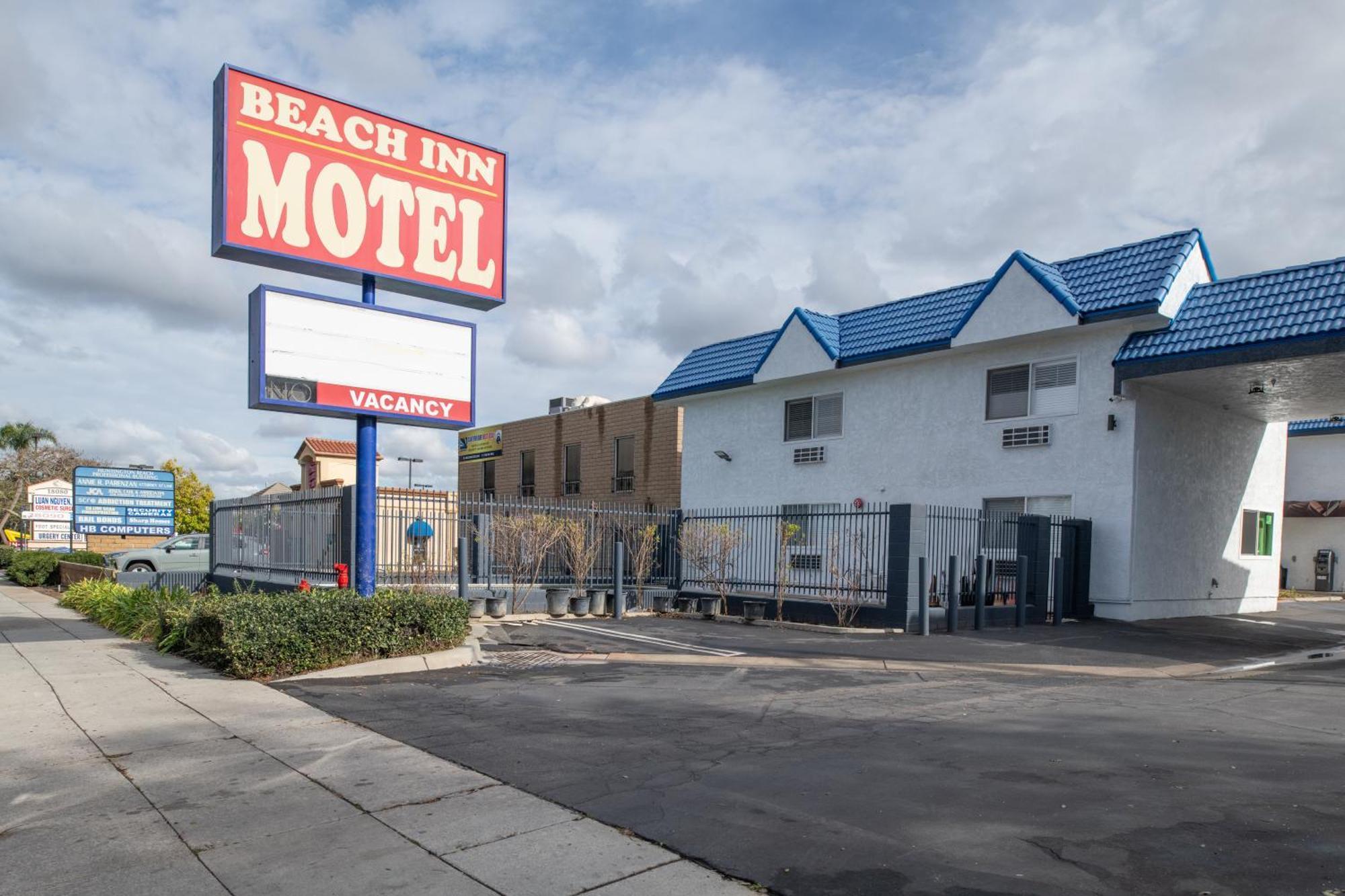 האנטינגטון ביץ' Beach Inn Motel מראה חיצוני תמונה